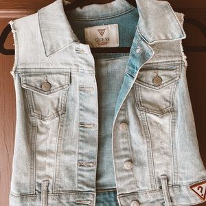 Cut Off Jean Jacket